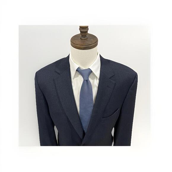 GORGEOUS HUGO BOSS CASHMERE WOOL BLEND SPORT COAT 48R MADE IN TURKEY VGC!